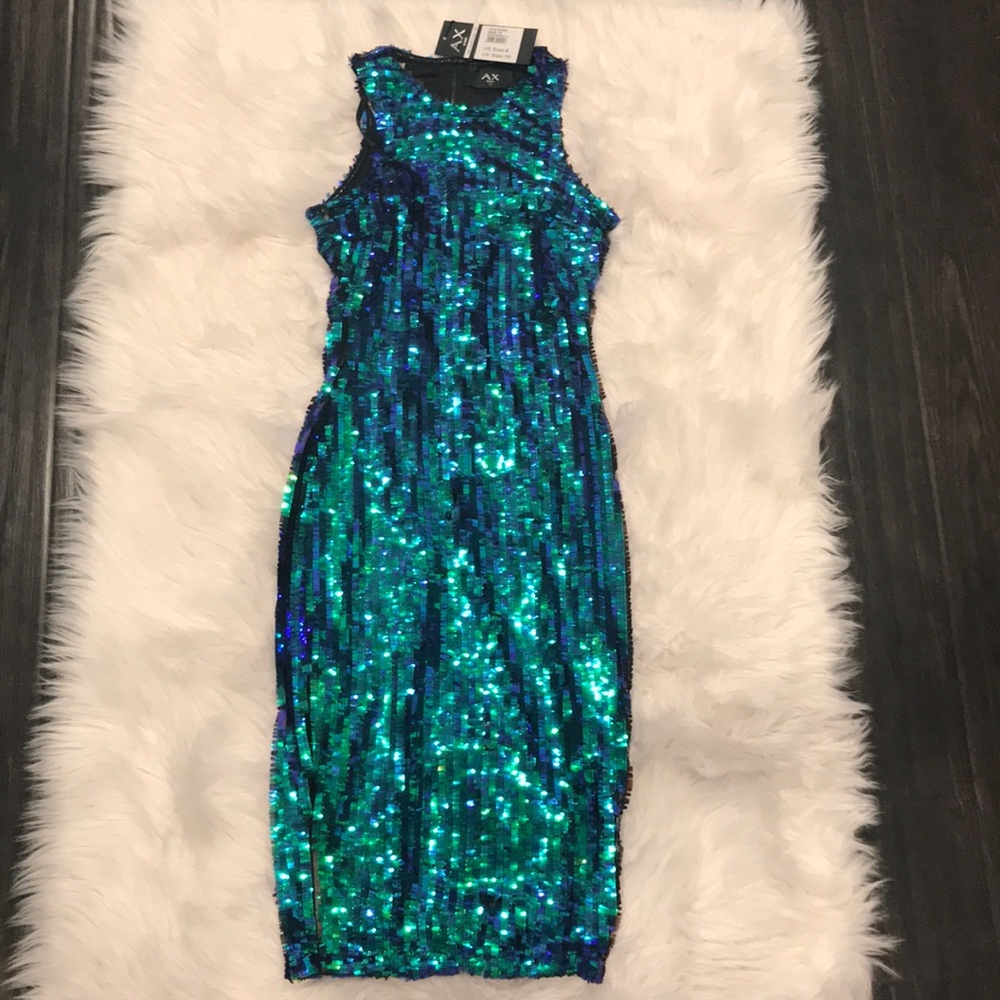 Mermaid 🧜‍♀️ colors styled party dress